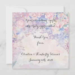 AllessandraAnpassbare Flachbildschirme Dankeskarte