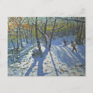 Allestree Park Woods November 2010 Postkarte