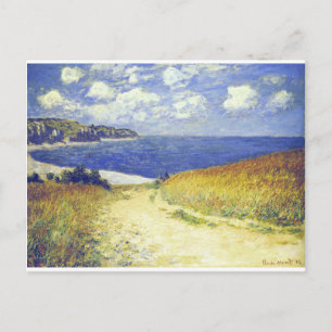 Alley bei Pourville Postkarte