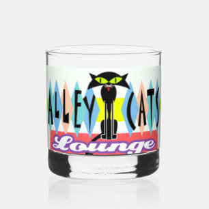 "Alley-Cats" Whiskyglas
