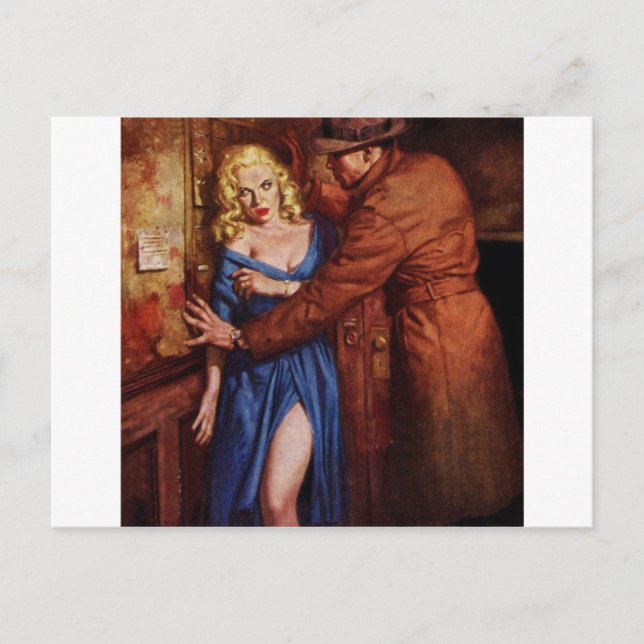 Alley Girl Postkarte (Vorderseite)