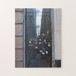 Alley Graffiti Upper West Side New York City NYC Puzzle