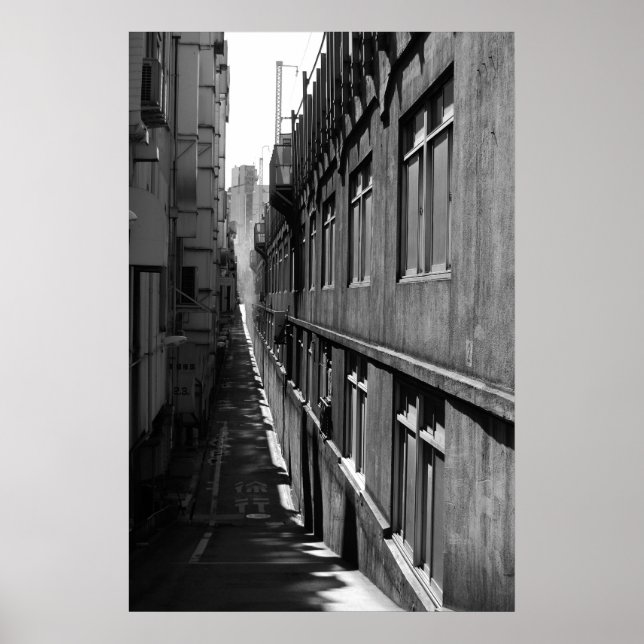 Alley in Tokio Poster (Vorne)