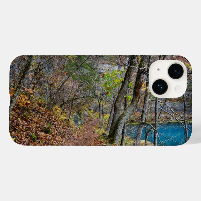 Alley Mill Autumn Walk Case-Mate iPhone Case (Rückseite (Horizontal))
