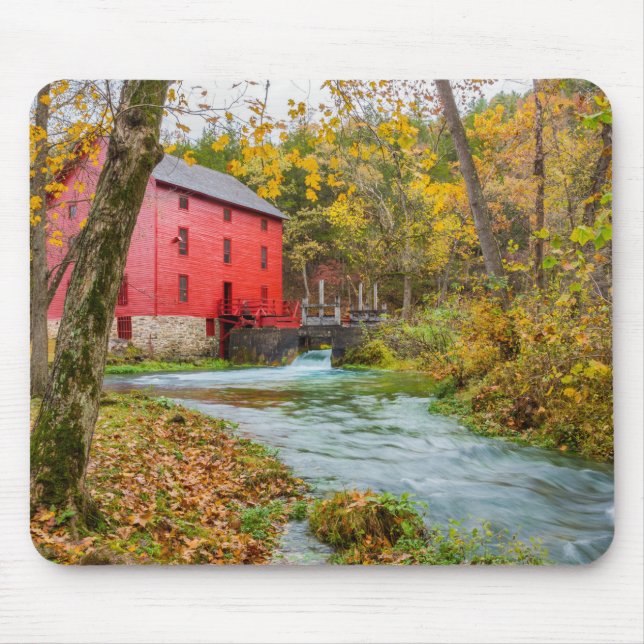 Alley Mill im Herbst Maus Pad Mousepad (Vorne)