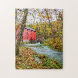 Alley Mühle im Herbst Puzzle