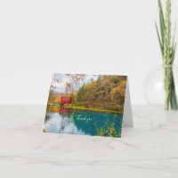 Alley Roller Mill and Spring Dankeschön Card