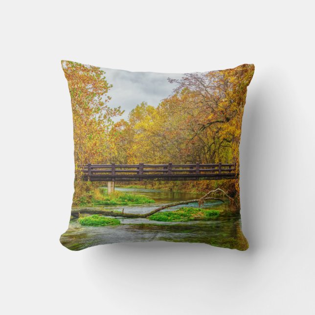 Alley Spring River Kissen (Vorderseite)