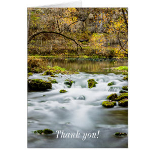 Alley Springs Rapids Danke Karte