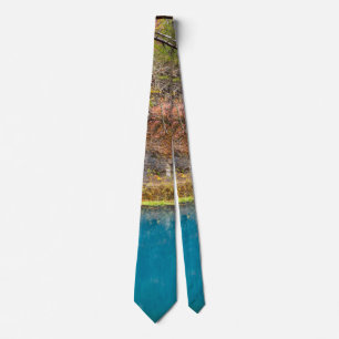 Alleys Blue Spring Neck Tie Krawatte
