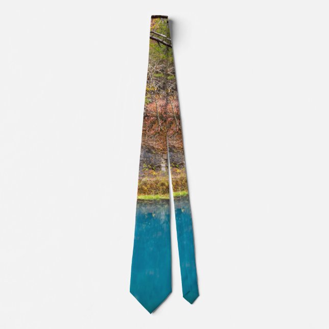 Alleys Blue Spring Neck Tie Krawatte (Vorderseite)