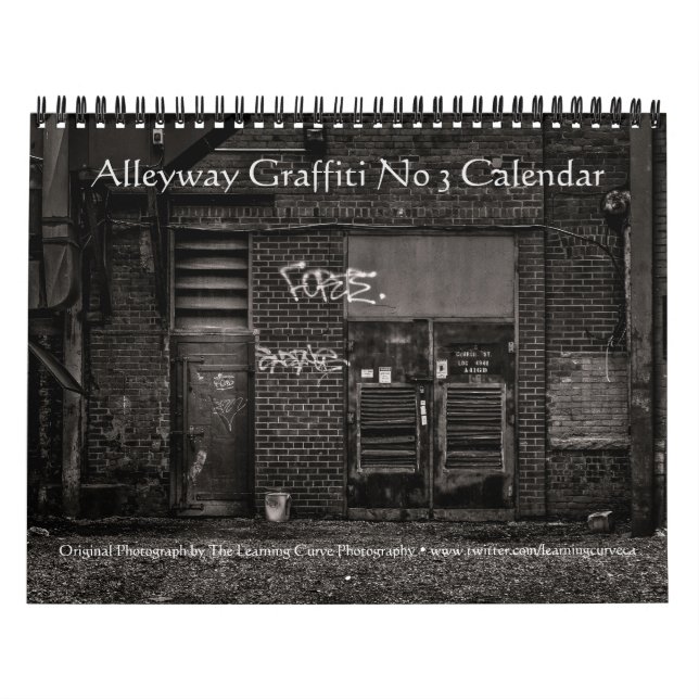 Alleyway Graffiti No 3 Kalender (Titelbild)