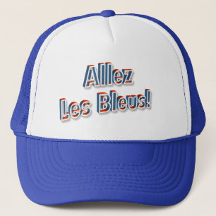 "Allez Les Blau!" Hut Truckerkappe