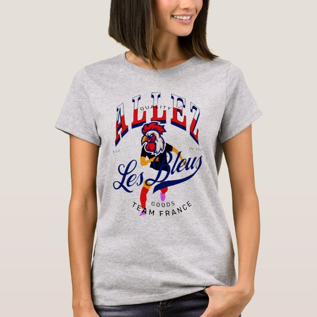 Allez les bleu T-Shirt (Vorderseite)