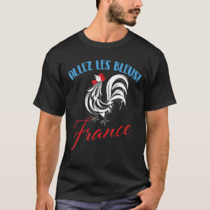Allez Les Bleus Frankreich Fußball T-Shirt