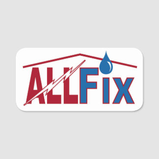 AllFix Magnetisches Logo-Tag Namensschild