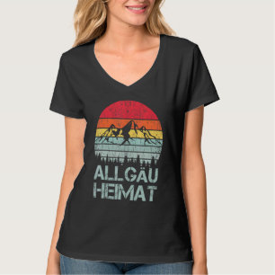Allgäu Allgäuer Bayern Oberbayern Alpen Sprichwort T-Shirt
