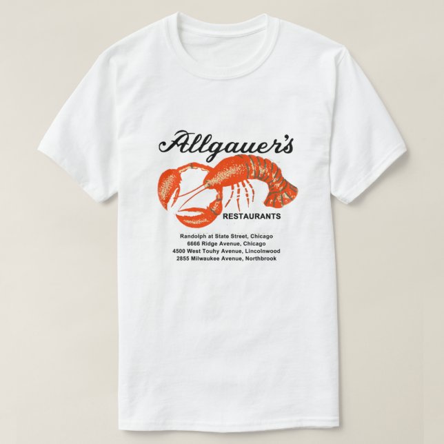 Allgauer Restaurants in Illinois T-Shirt (Design vorne)