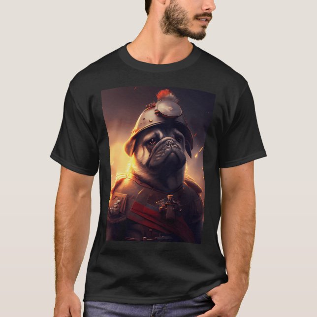 Allgemein: Pug T-Shirt (Vorderseite)