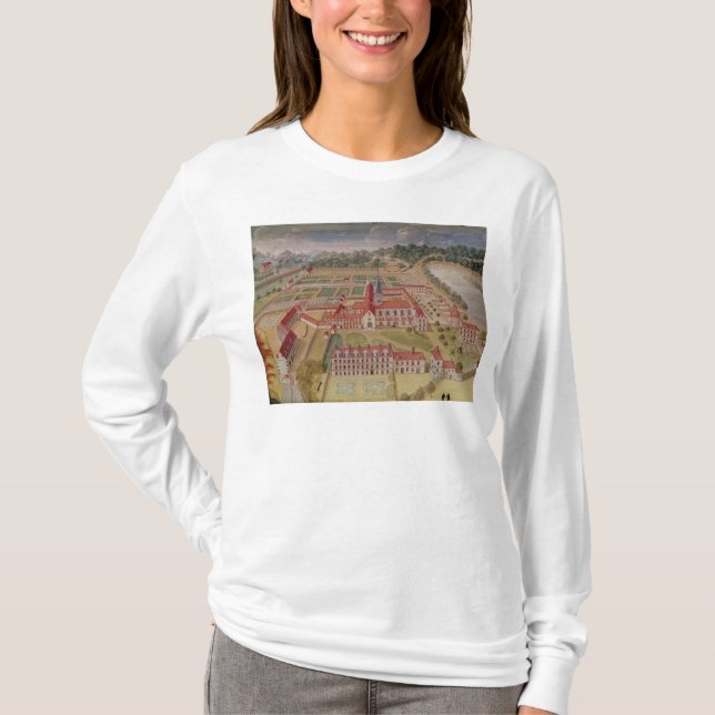 Allgemeine Ansicht der Abtei T-Shirt (Vorderseite)