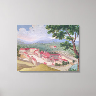 Allgemeine Ansicht der Abtei vom Osten Leinwanddruck