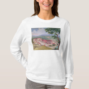 Allgemeine Ansicht der Abtei vom Osten T-Shirt