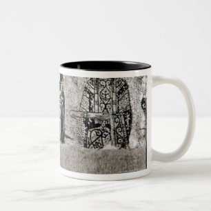 Allgemeine Ansicht der John-Platte Zweifarbige Tasse