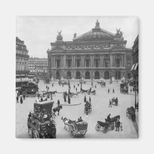 Allgemeine Ansicht des Paris-Opernhauses Magnet