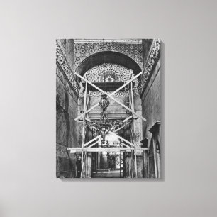 Allgemeine Ansicht des Vestibüls Leinwanddruck