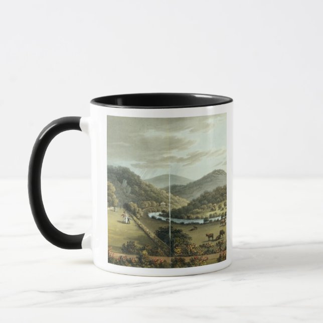 Allgemeine Ansicht von den Süd- und Ostfronten von Tasse (Links)