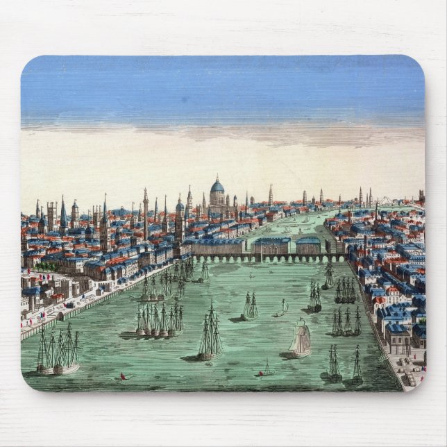Allgemeine Ansicht von London Mousepad (Vorne)