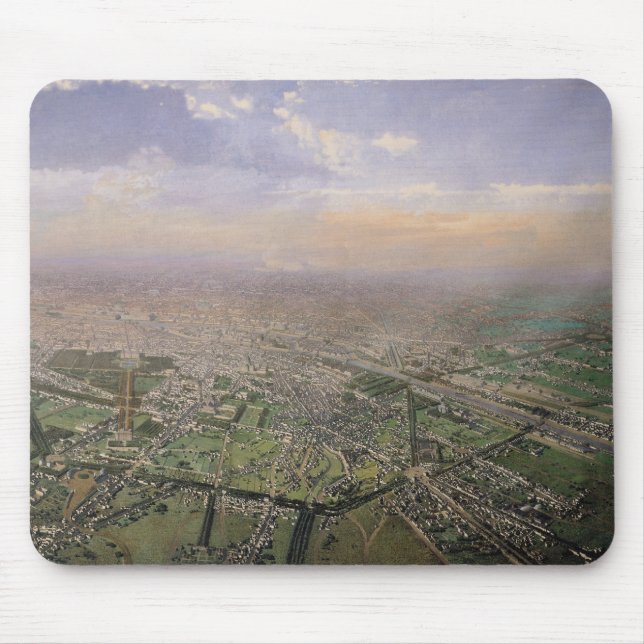 Allgemeine Ansicht von Paris von einem Mousepad (Vorne)