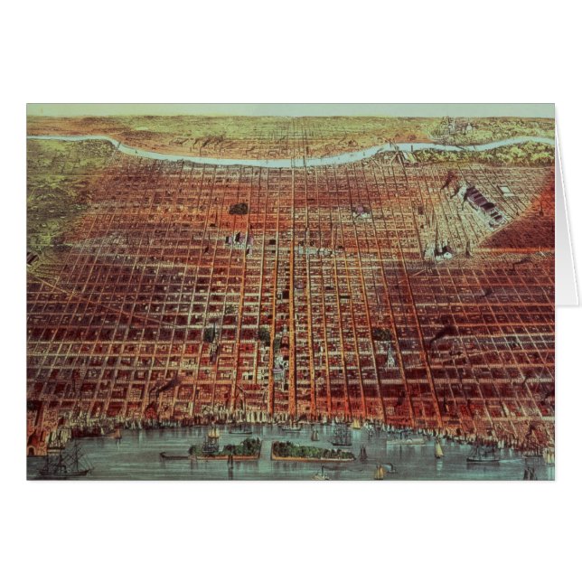 Allgemeine Ansicht von Philadelphia, 1875 (Vorderseite (Horizontal))