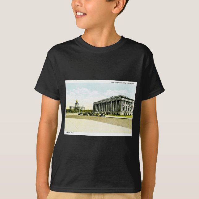 Allgemeine Bibliotheks-und Staats-Hauptstadt, T-Shirt (Vorderseite)