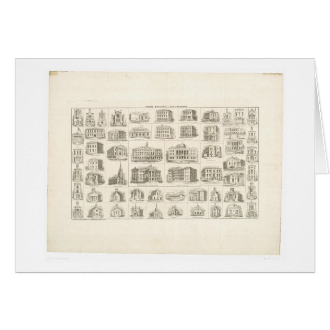 Allgemeine Gebäude von San Francisco (1372A) (Vorderseite (Horizontal))