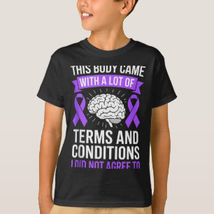 Allgemeine Geschäftsbedingungen Sle Lupus-Bewussts T-Shirt