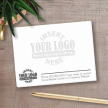 Allgemeine Geschäftskontaktinformationen mit Logo-