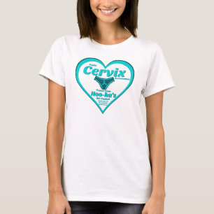 Allgemeine Hals-Mitteilung - sm/lrg Zellenkrebs T-Shirt