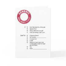 Allgemeine Holiday Grußkarte