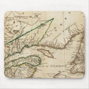 Allgemeine Karte der nördlichen britischen Koloni Mousepad