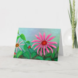 Allgemeine Kegelblumenkarte Karte