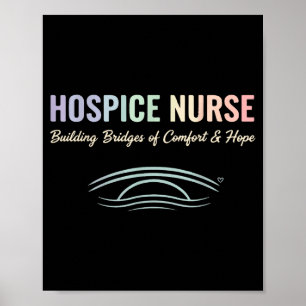 Allgemeine Pflege Grafik Krankenschwester Palliati Poster
