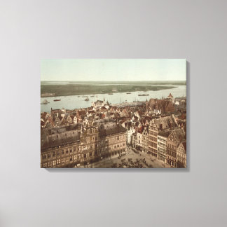 Allgemeine Sicht auf Antwerpen I, Belgien Leinwanddruck