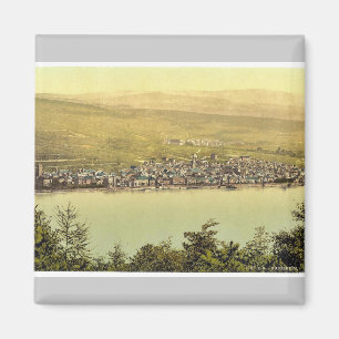 Allgemeine Sicht, Rudesheim, Rhein, Deutschland-Kl Magnet