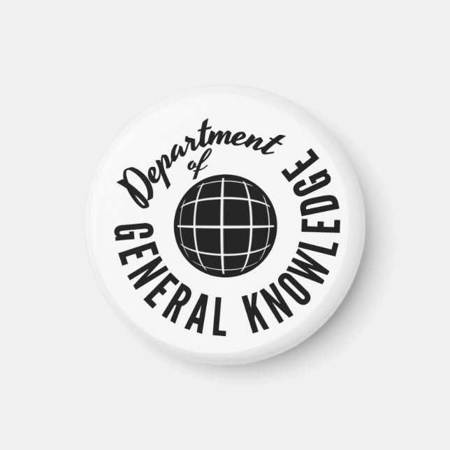 Allgemeine Wissensabteilung Magnet (Vorne)