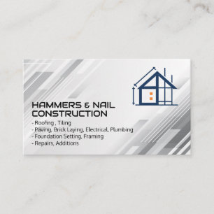 Allgemeiner Bauunternehmer   Hausbau   Bauherr Visitenkarte