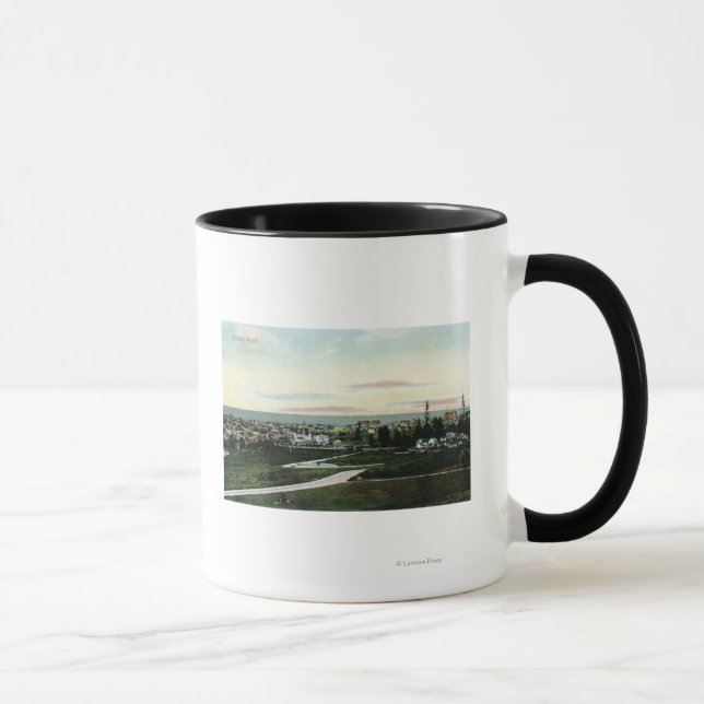 Allgemeiner Blick auf die Stadt Tasse (Rechts)
