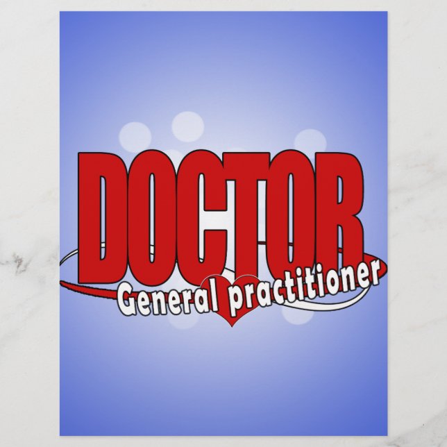ALLGEMEINER PRAKTIKER DES LOGO-ARZTES (Vorderseite)