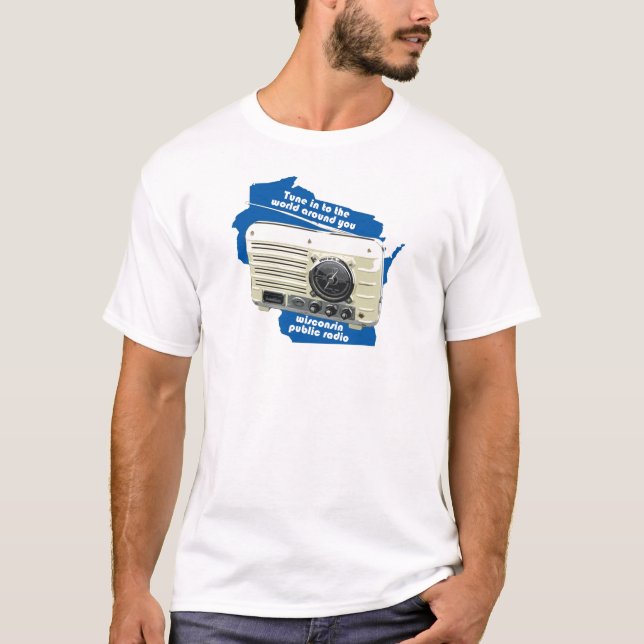 Allgemeiner Radio-T - Shirt Wisconsins (Vorderseite)