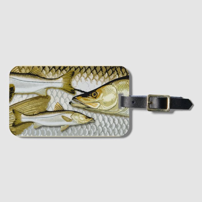 Allgemeiner Snook-Gepäckanhänger Gepäckanhänger (Vorderseite (Horizontal))
